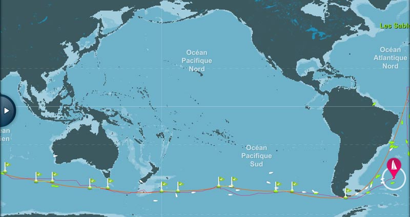 voir imagescom et ses amis, Vendée Globe le 12 janvier 2013
